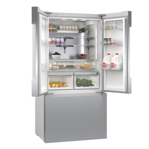 Bosch 800 Series 36Inch Smart 3Door CounterDepth Refrigerator With